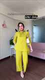 Comfortable Knit Co-ord Set with Textured Detail for Work or Casual Wear