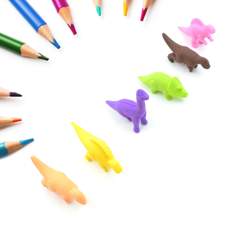 4118 Dinosaur Shaped Erasers Animal Erasers For Kids Dinosaur Erasers Puzzle 3d Eraser Mini Eraser Dinosaur Toys Desk Pets For Students Classroom Prizes Class Rewards Party Favors (6 Pcs Set )
