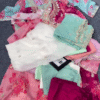 Elegant Floral Embroidered Organza Suit Set for Women